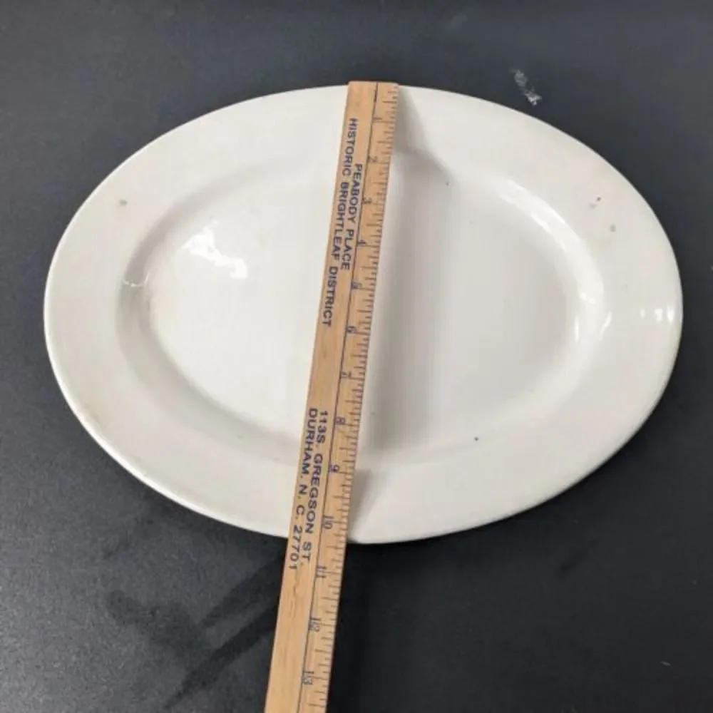 Antique Powell & Bishop‎ English Ironstone China Serving Platter 10x14